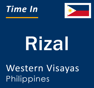 Current local time in Rizal, Western Visayas, Philippines