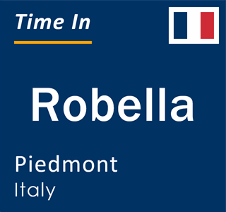 Current local time in Robella, Piedmont, Italy