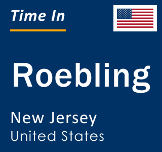 Current local time in Roebling, New Jersey, United States