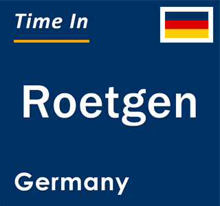 Current local time in Roetgen, Germany