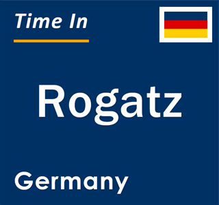 Current local time in Rogatz, Germany