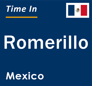 Current local time in Romerillo, Mexico