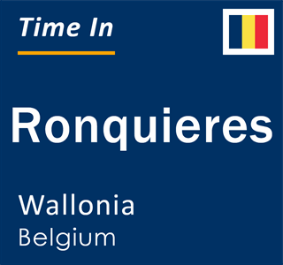 Current local time in Ronquieres, Wallonia, Belgium