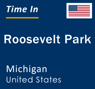 Current local time in Roosevelt Park, Michigan, United States