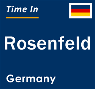 Current local time in Rosenfeld, Germany