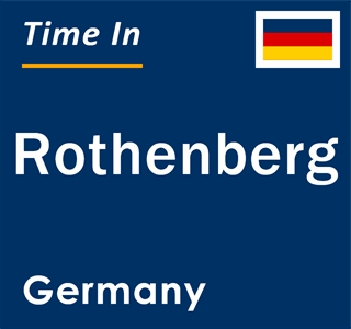 Current local time in Rothenberg, Germany