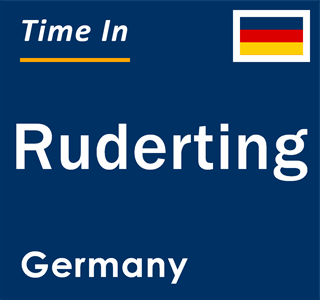 Current local time in Ruderting, Germany