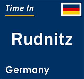 Current local time in Rudnitz, Germany
