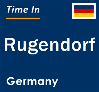 Current local time in Rugendorf, Germany