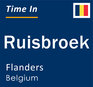 Current local time in Ruisbroek, Flanders, Belgium