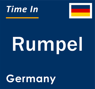 Current local time in Rumpel, Germany