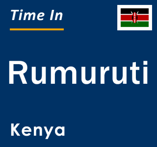 Current local time in Rumuruti, Kenya