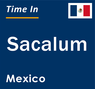 Current local time in Sacalum, Mexico