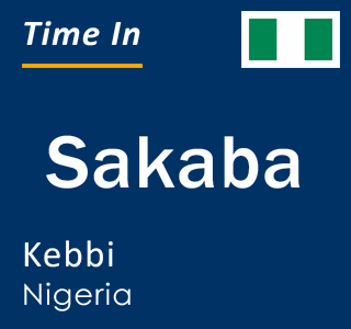 Current local time in Sakaba, Kebbi, Nigeria
