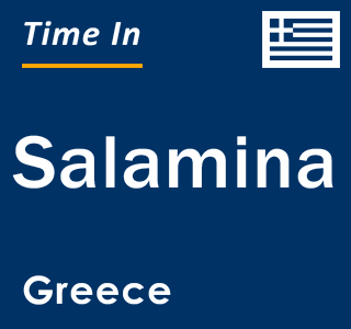 Current local time in Salamina, Greece