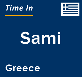 Current local time in Sami, Greece