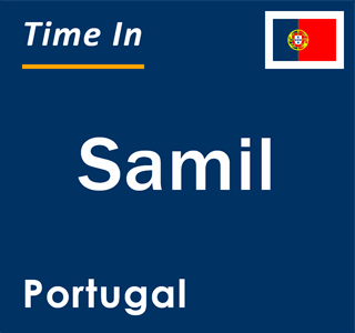 Current local time in Samil, Portugal