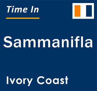 Current local time in Sammanifla, Ivory Coast