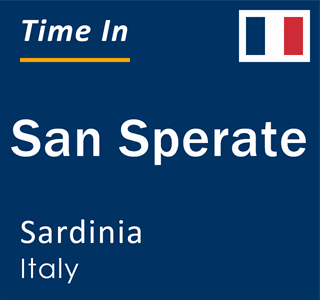 Current local time in San Sperate, Sardinia, Italy