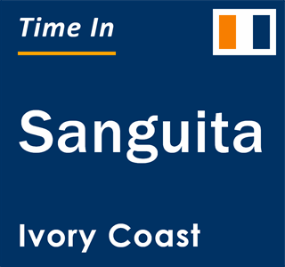 Current local time in Sanguita, Ivory Coast