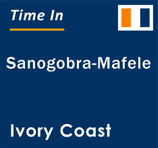 Current Local Time in Sanogobra-Mafele, Ivory Coast