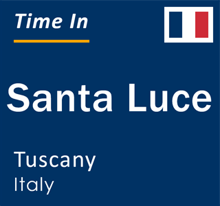 Current local time in Santa Luce, Tuscany, Italy
