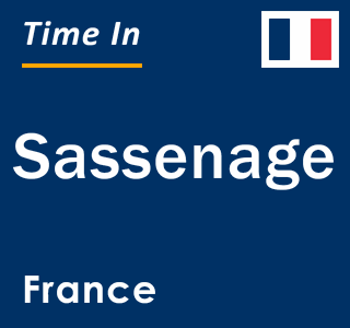 Current local time in Sassenage, France