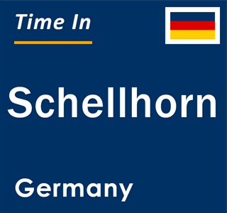 Current local time in Schellhorn, Germany
