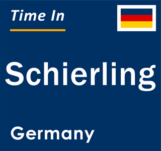 Current local time in Schierling, Germany