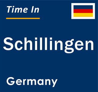 Current local time in Schillingen, Germany