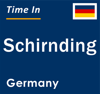 Current local time in Schirnding, Germany