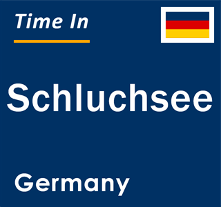 Current local time in Schluchsee, Germany