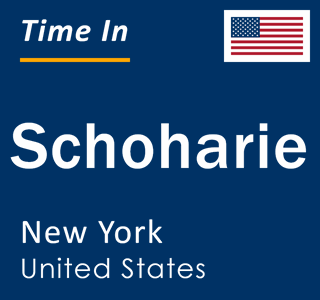 Current local time in Schoharie, New York, United States