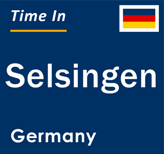 Current local time in Selsingen, Germany