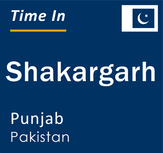 Current local time in Shakargarh, Punjab, Pakistan