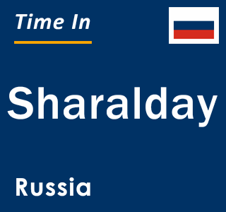 Current local time in Sharalday, Russia
