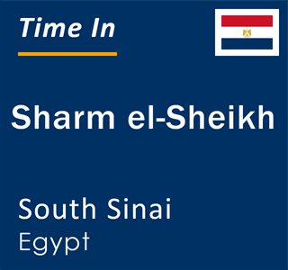 Current local time in Sharm el-Sheikh, South Sinai, Egypt