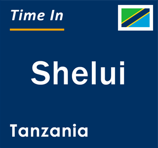 Current local time in Shelui, Tanzania