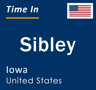 Current local time in Sibley, Iowa, United States