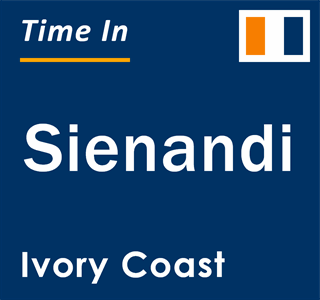 Current local time in Sienandi, Ivory Coast