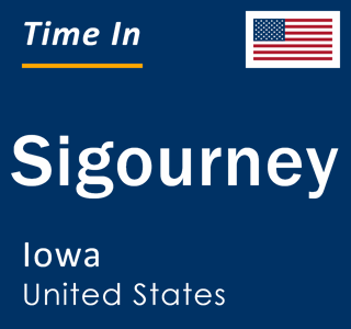 Current local time in Sigourney, Iowa, United States
