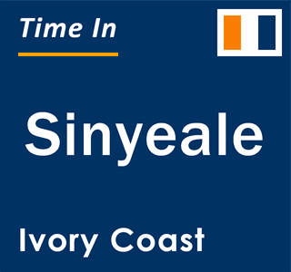Current local time in Sinyeale, Ivory Coast