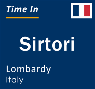 Current local time in Sirtori, Lombardy, Italy