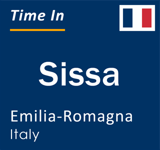 Current local time in Sissa, Emilia-Romagna, Italy