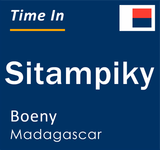 Current local time in Sitampiky, Boeny, Madagascar