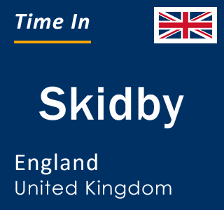 Current local time in Skidby, England, United Kingdom