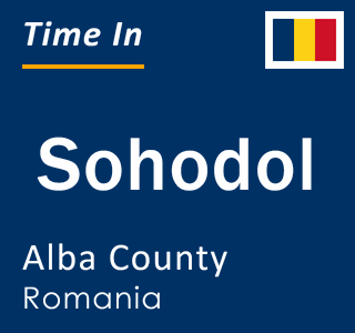 Current local time in Sohodol, Alba County, Romania