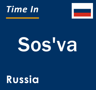 Current local time in Sos'va, Russia