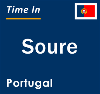 Current local time in Soure, Portugal