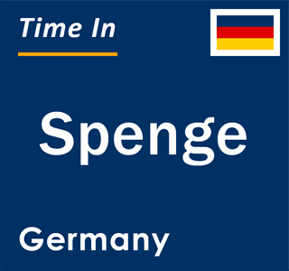 Current local time in Spenge, Germany